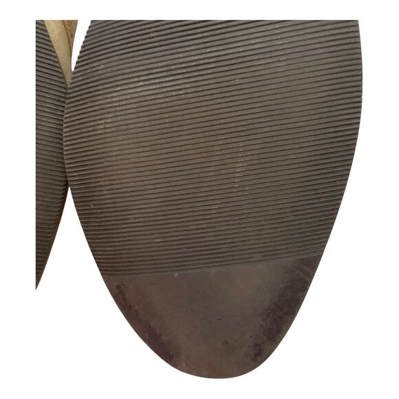 Cole Haan G2 Men's Shoes 10 D Almond Toe Lace Up Suede Oxfords Khaki Two Toned - Picture 16 of 16